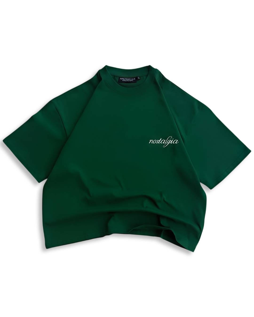 nostalgia x alphaproject cropped boxy t-shirt