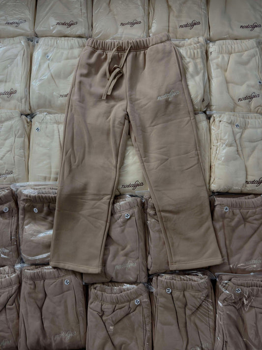 nostalgia sweatpants coffee