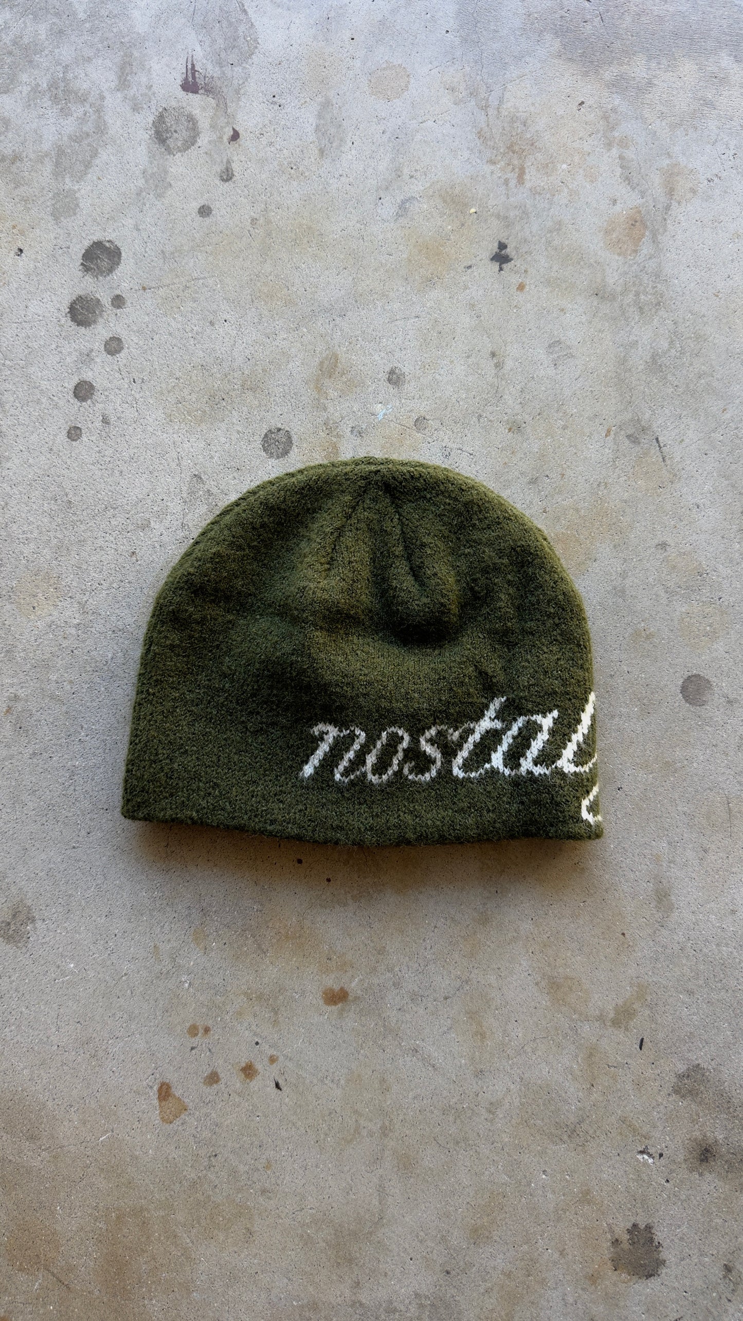 nostalgia logo beanie
