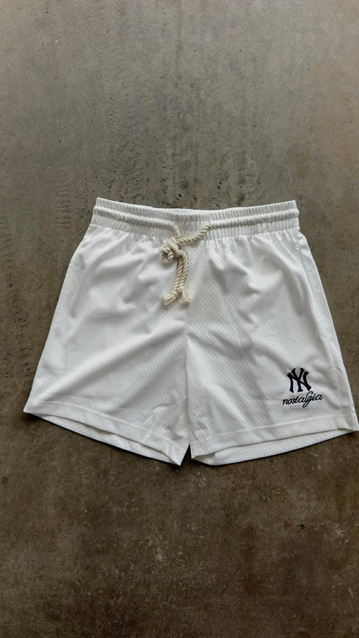 NY “yankees” nostalgia mesh shorts