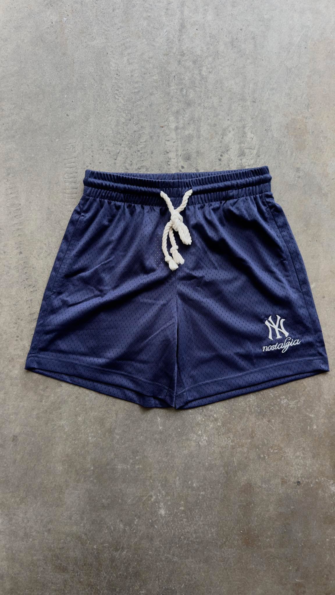 NY “yankees” nostalgia mesh shorts