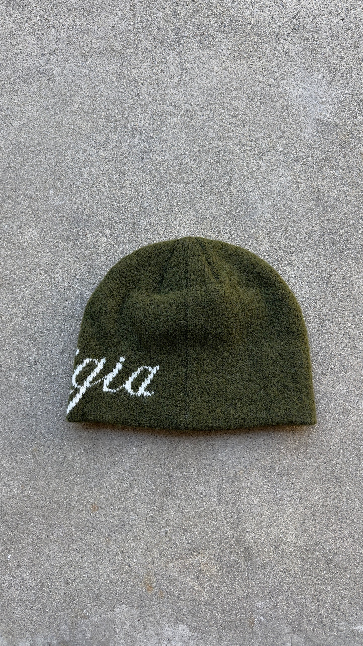 nostalgia logo beanie